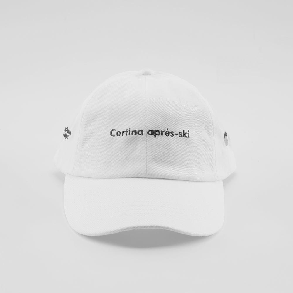 Cappellino in cotone "Cortina apres-ski"