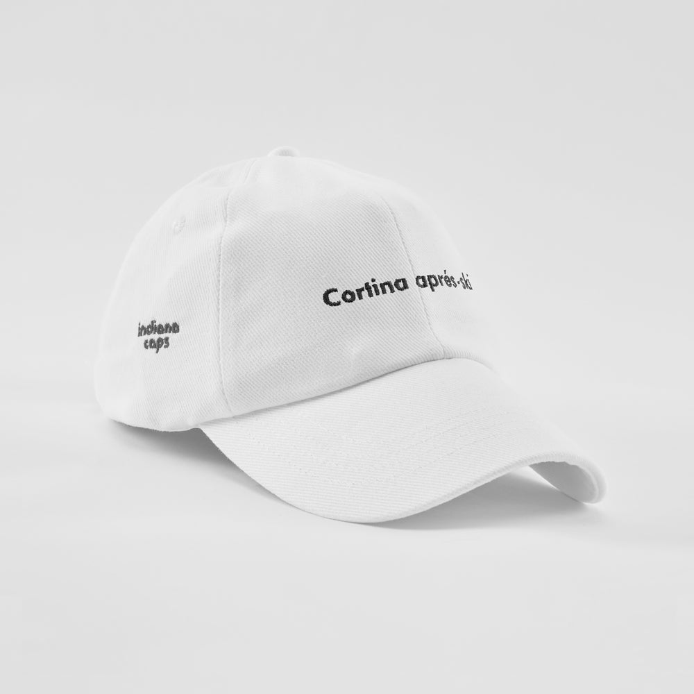 Cappellino in cotone "Cortina apres-ski"