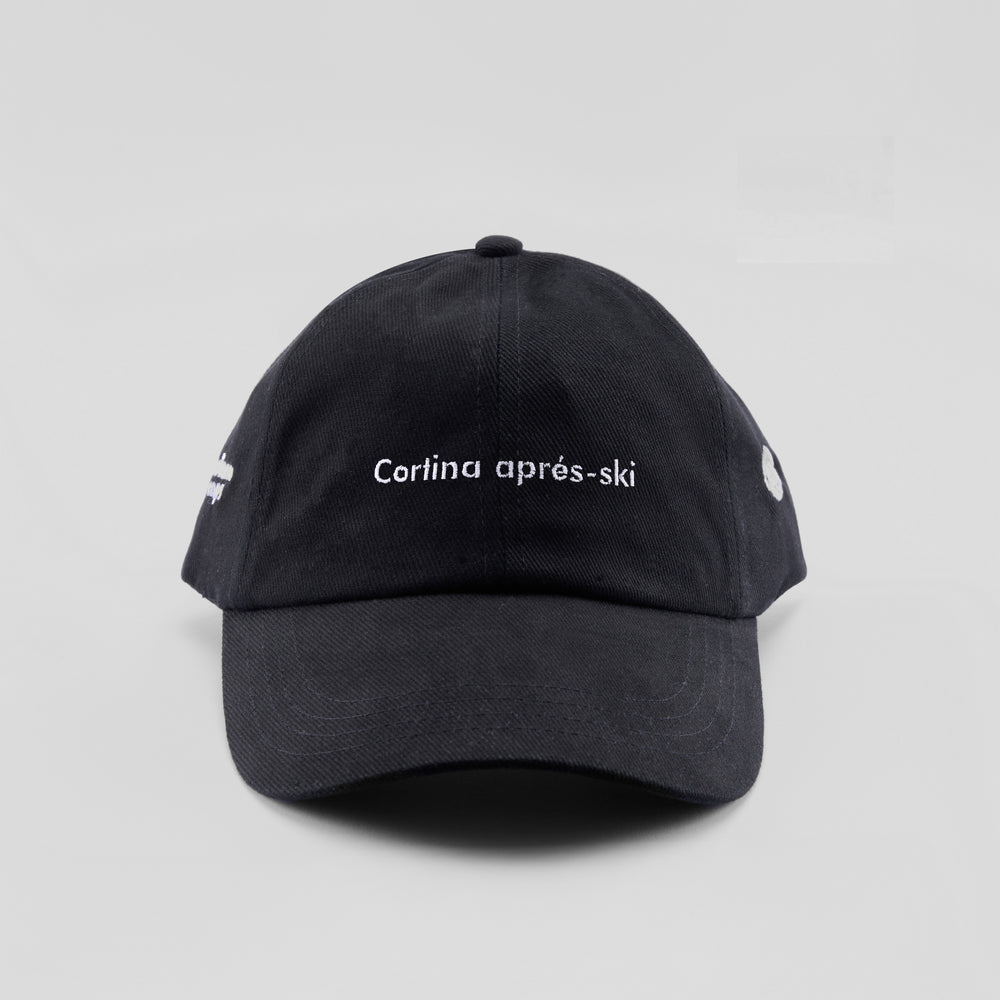 Cappellino in cotone "Cortina apres-ski"
