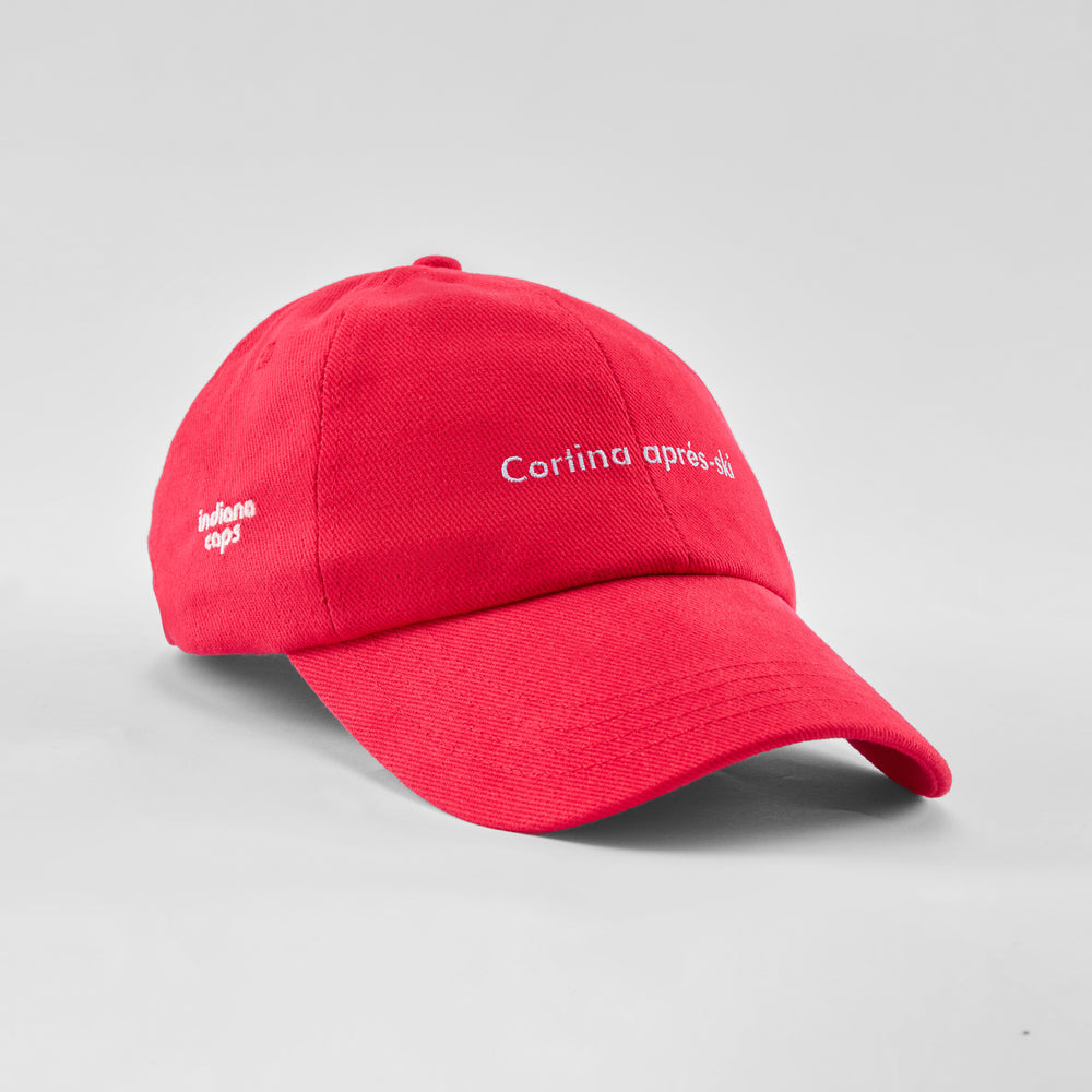 Cappellino in cotone "Cortina apres-ski"