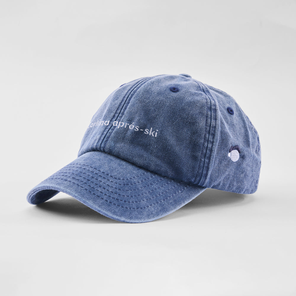 Cappellino vintage in cotone "Cortina apres-ski"