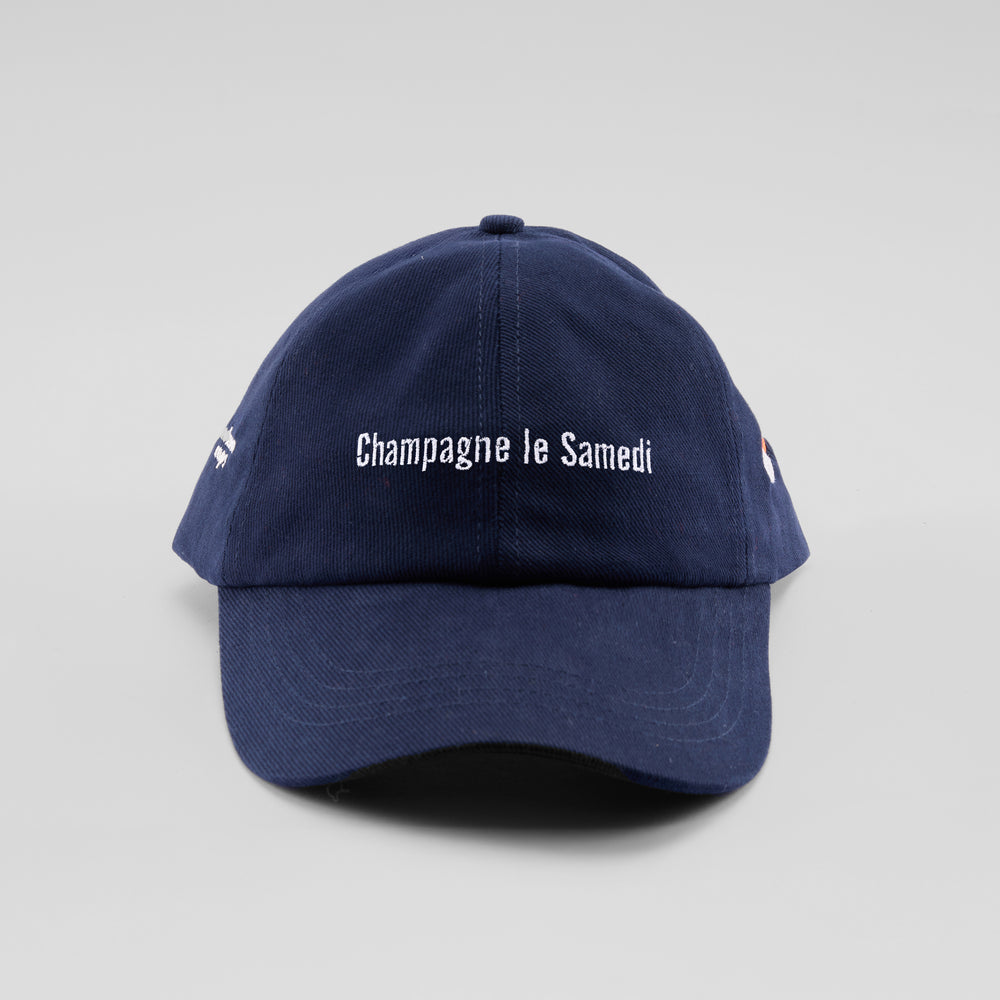 Cappellino in cotone "Champagne le Samedì"