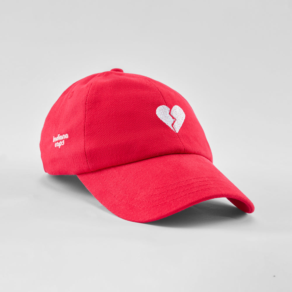 Cappellino in cotone "Cuore spezzato"