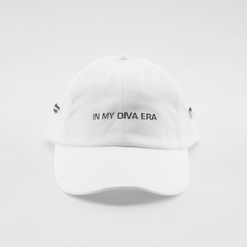 Cappellino in cotone "In my diva era"