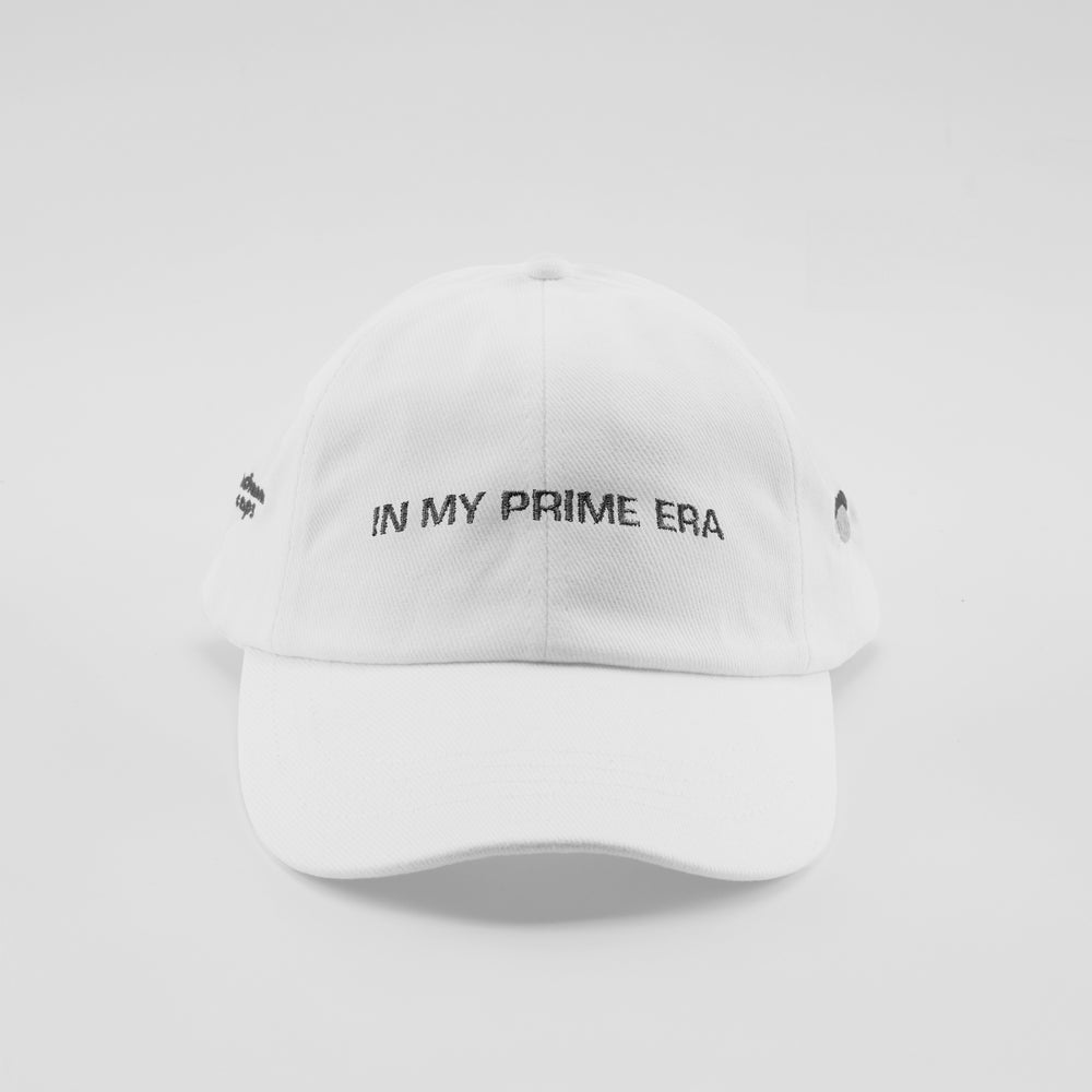 Cappellino in cotone "In my prime era"