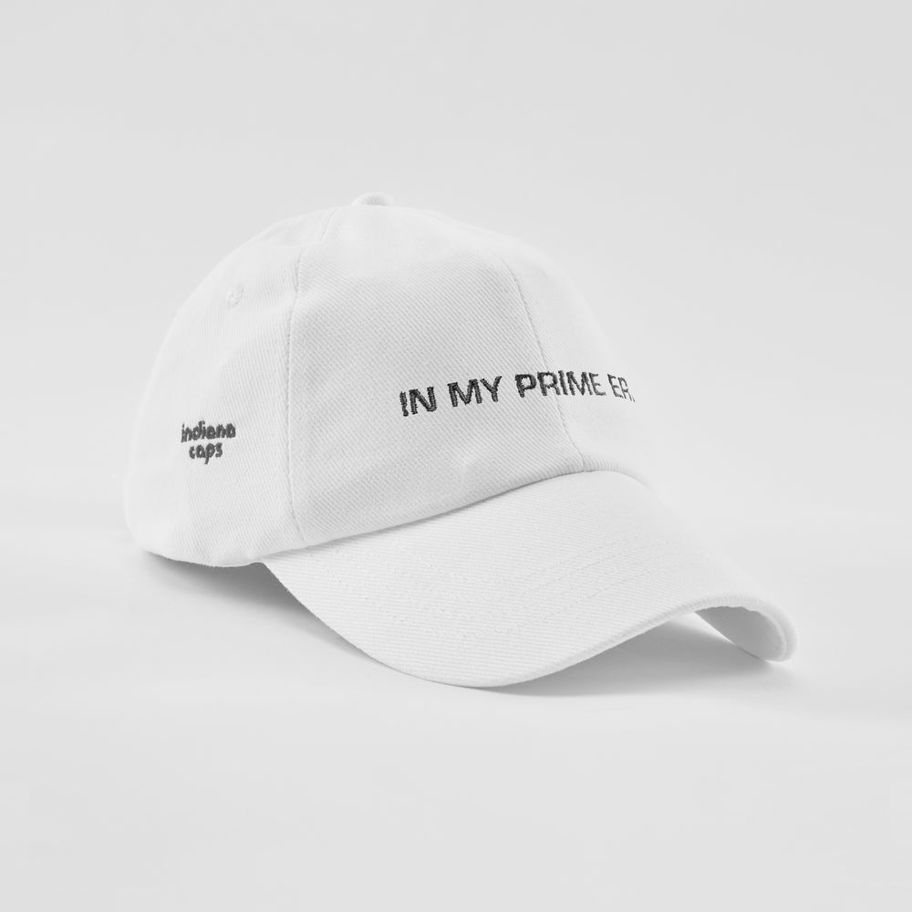 Cappellino in cotone "In my prime era"