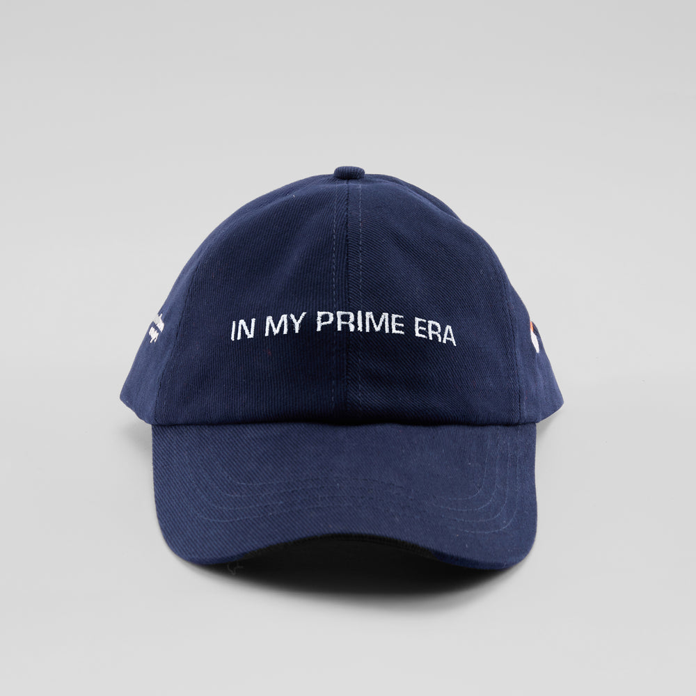 Cappellino in cotone "In my prime era"