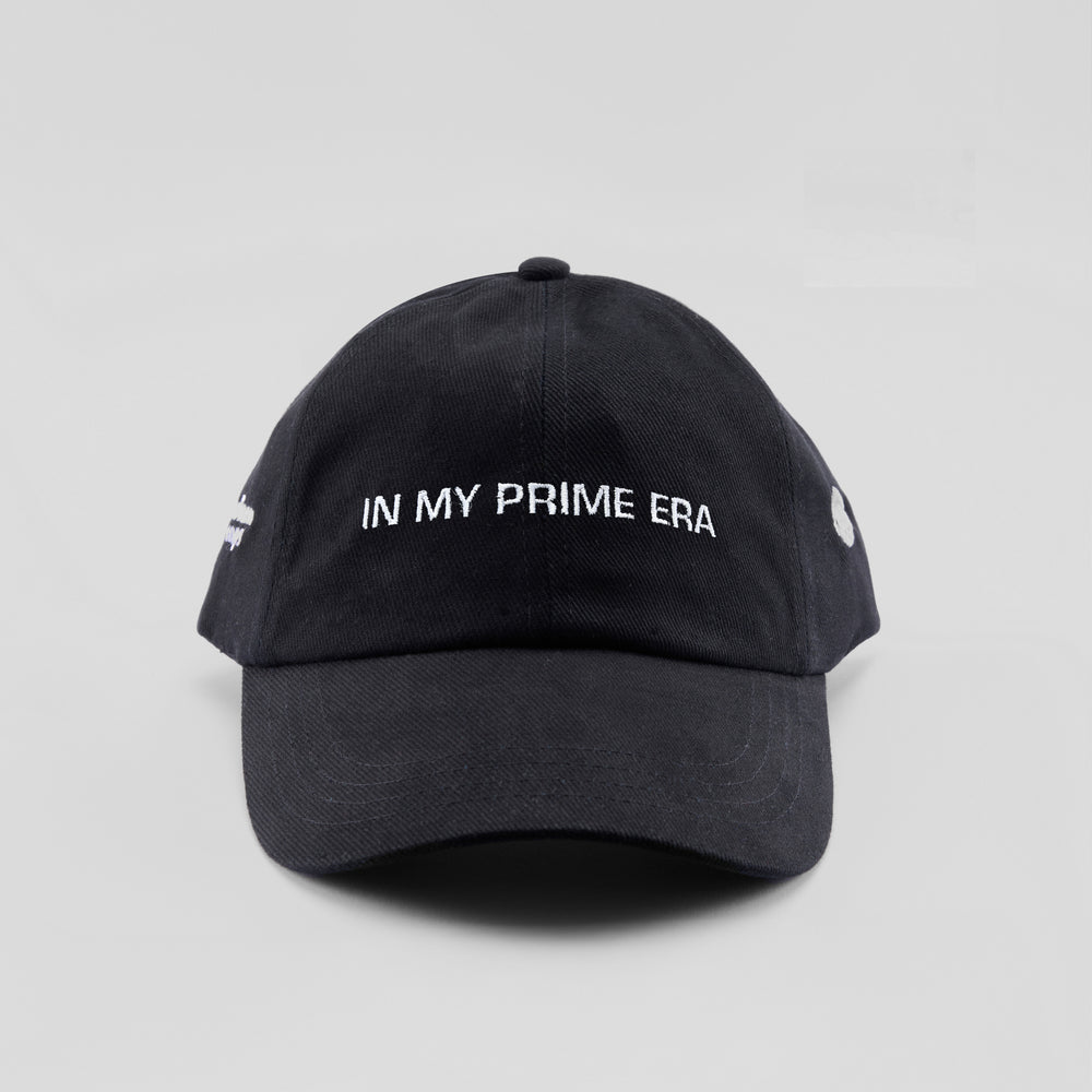 Cappellino in cotone "In my prime era"