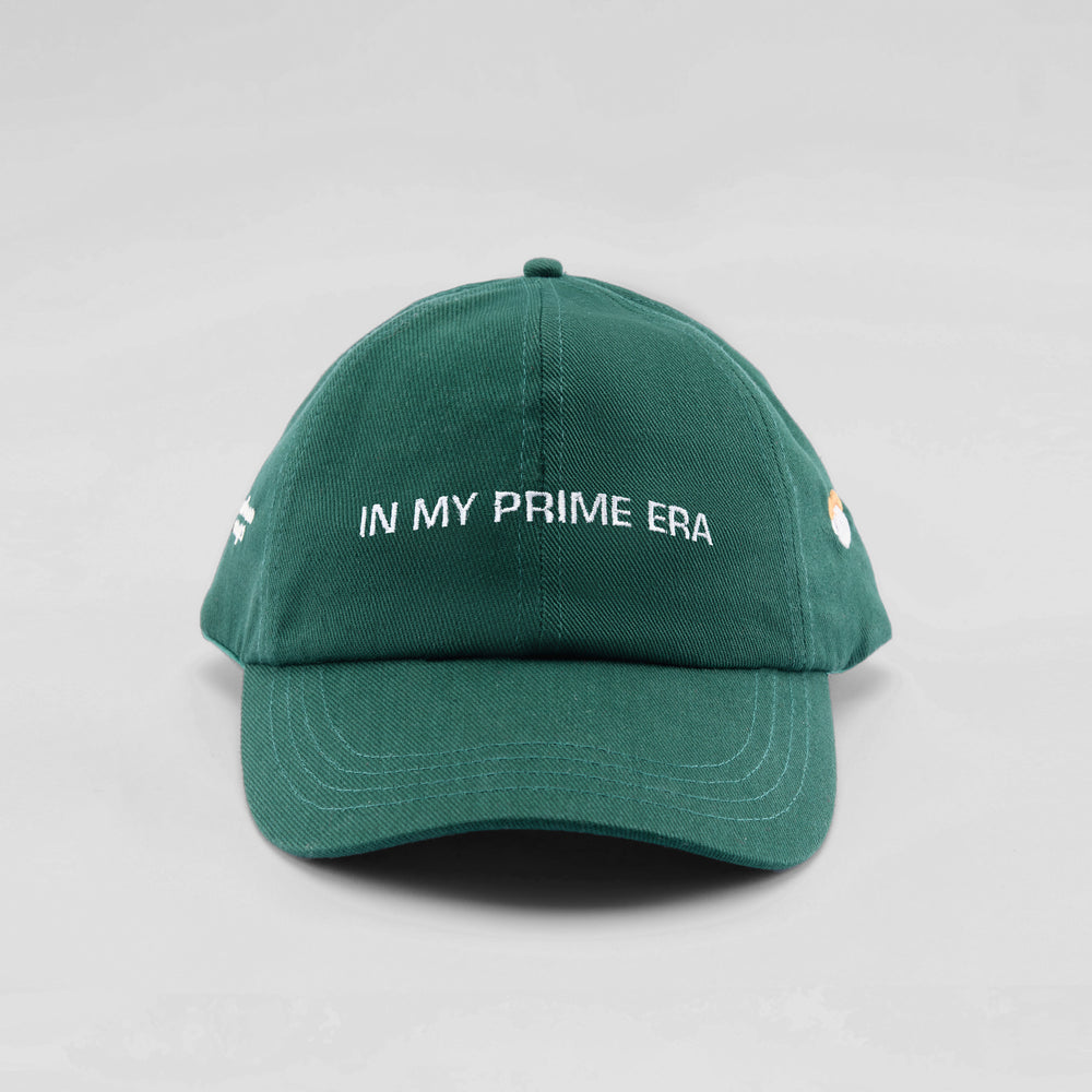 Cappellino in cotone "In my prime era"