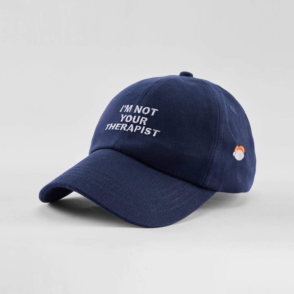 Cappellino in caldo cotone "I'm not your Therapist"