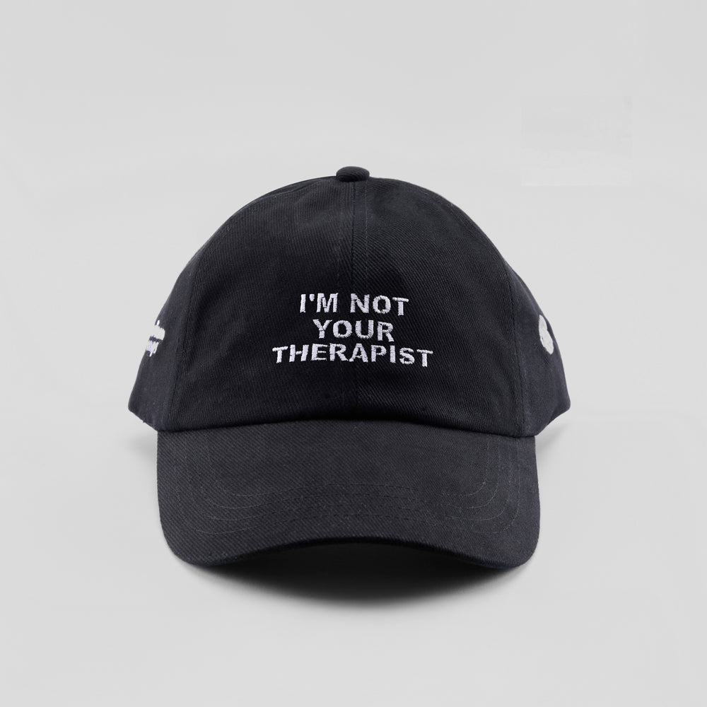 Cappellino in caldo cotone "I'm not your Therapist"