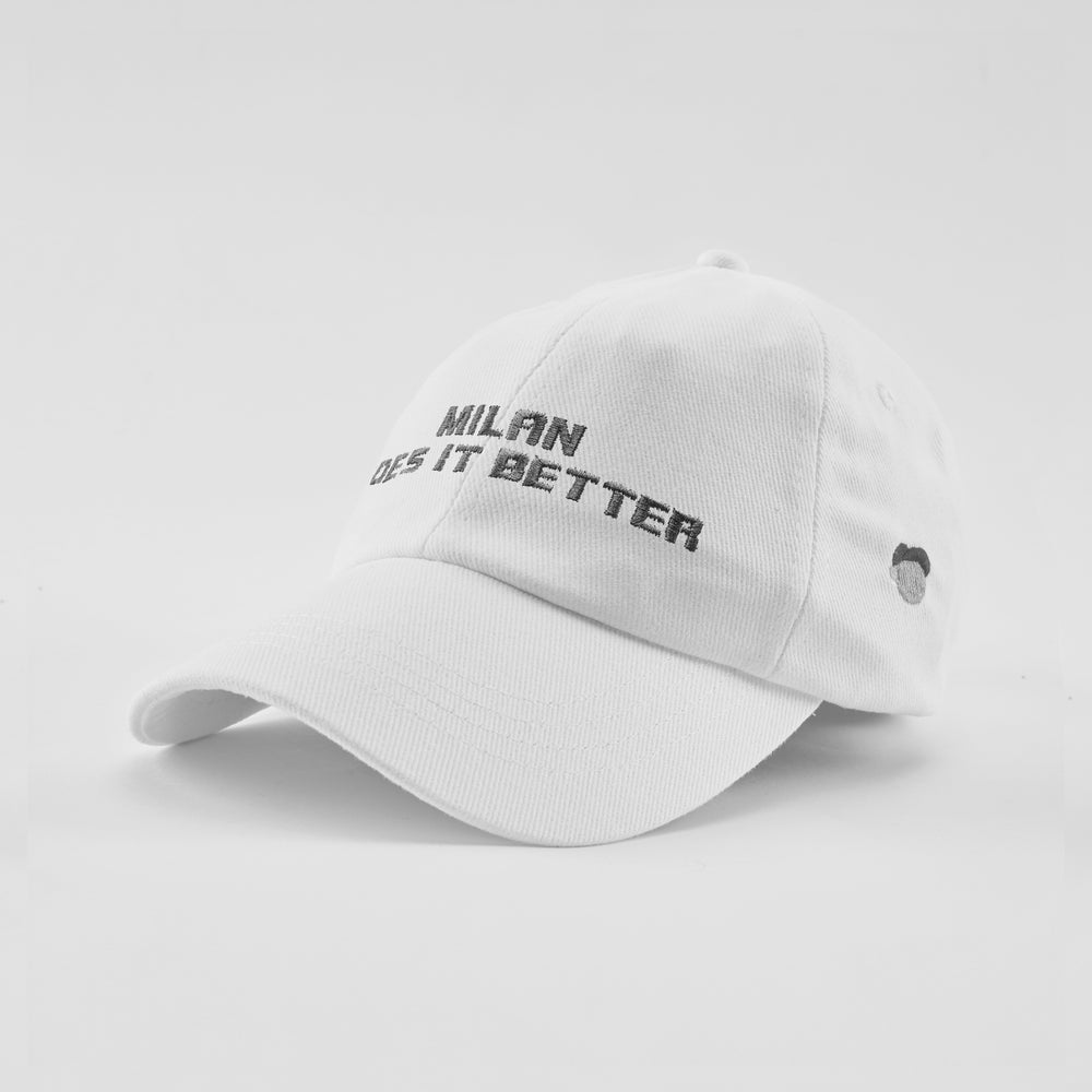 Cappellino in cotone "Milan does it better"