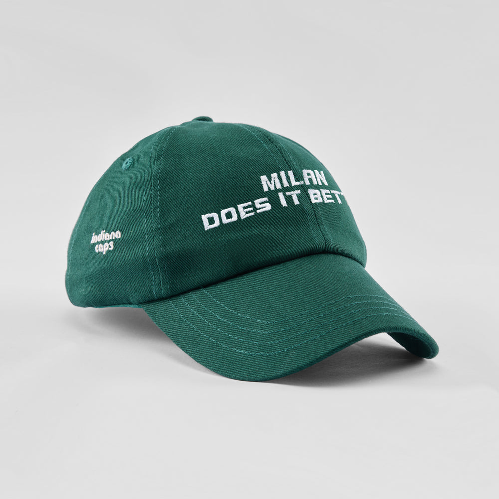 Cappellino in cotone "Milan does it better"