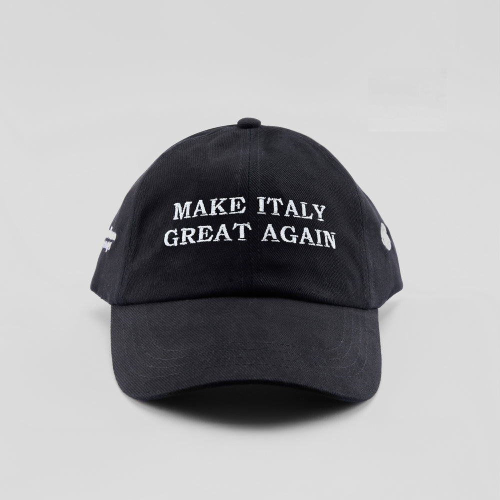 Cappellino in cotone "Make Italy great again"