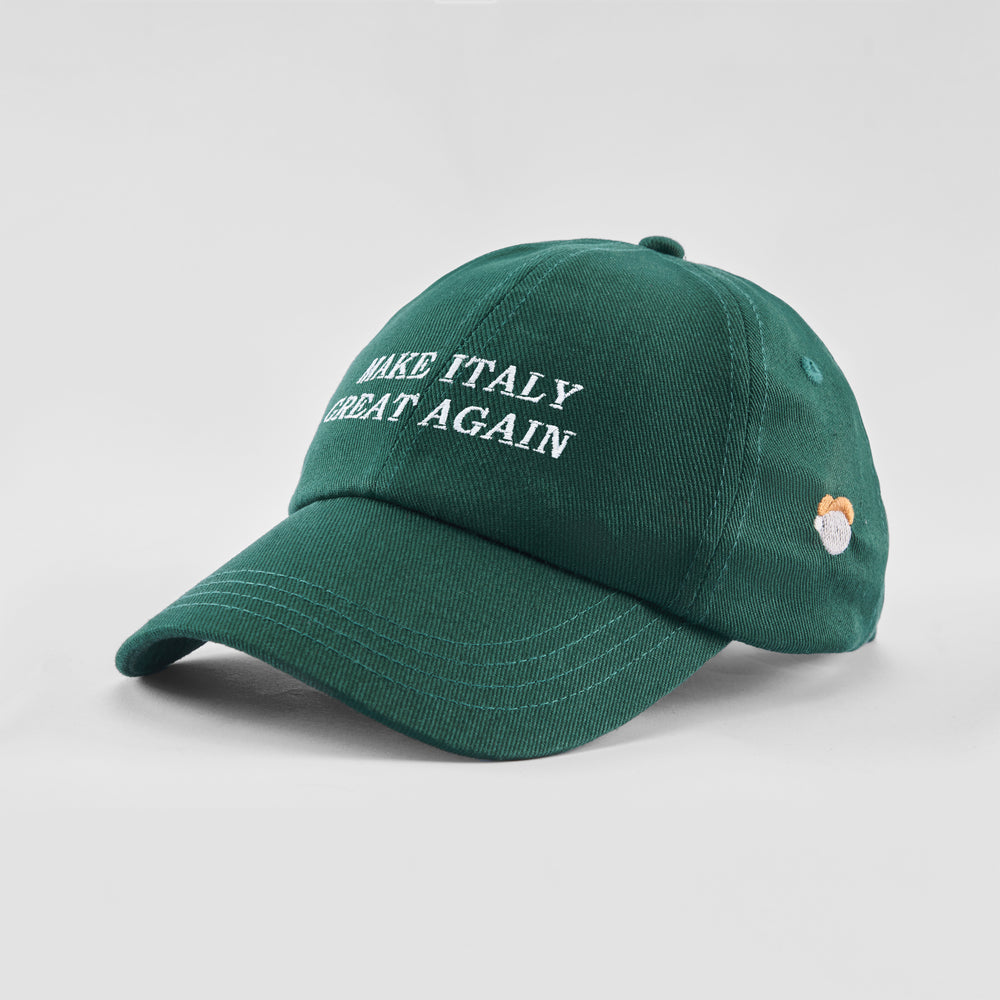 Cappellino in cotone "Make Italy great again"