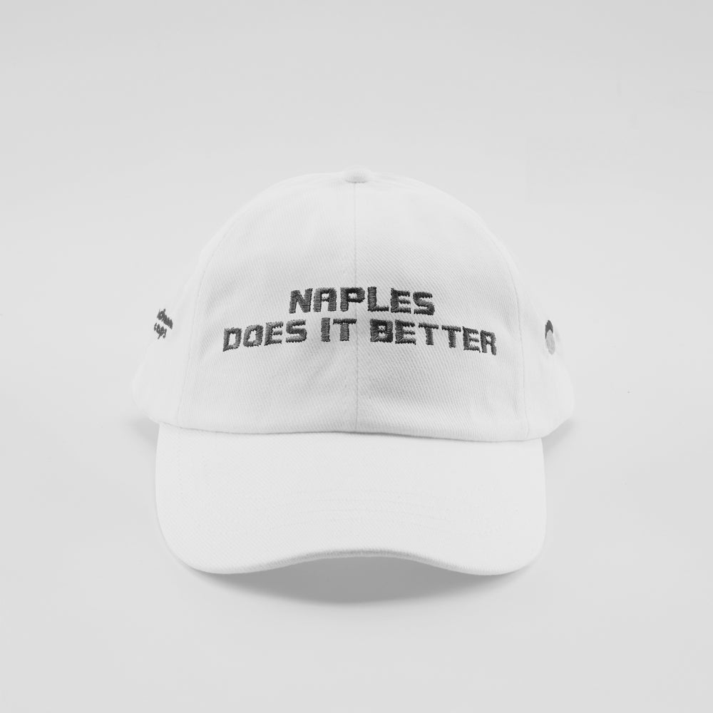 Cappellino in cotone "Naples does it better"