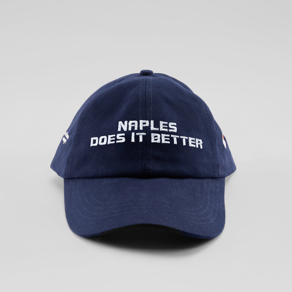 Cappellino in cotone "Naples does it better"