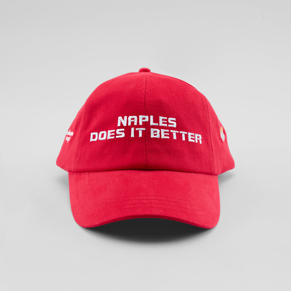 Cappellino in cotone "Naples does it better"
