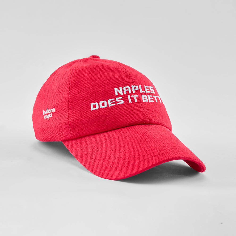 Cappellino in cotone "Naples does it better"