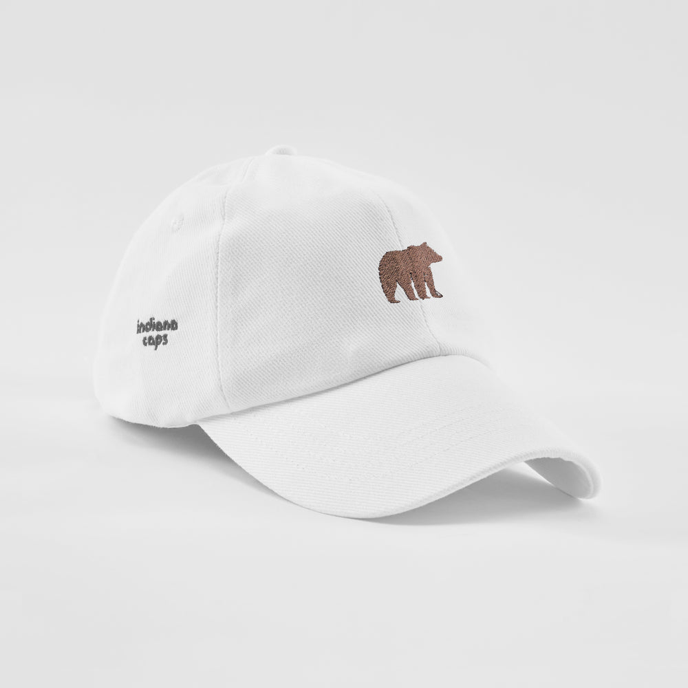 Cappellino in cotone "Orso"