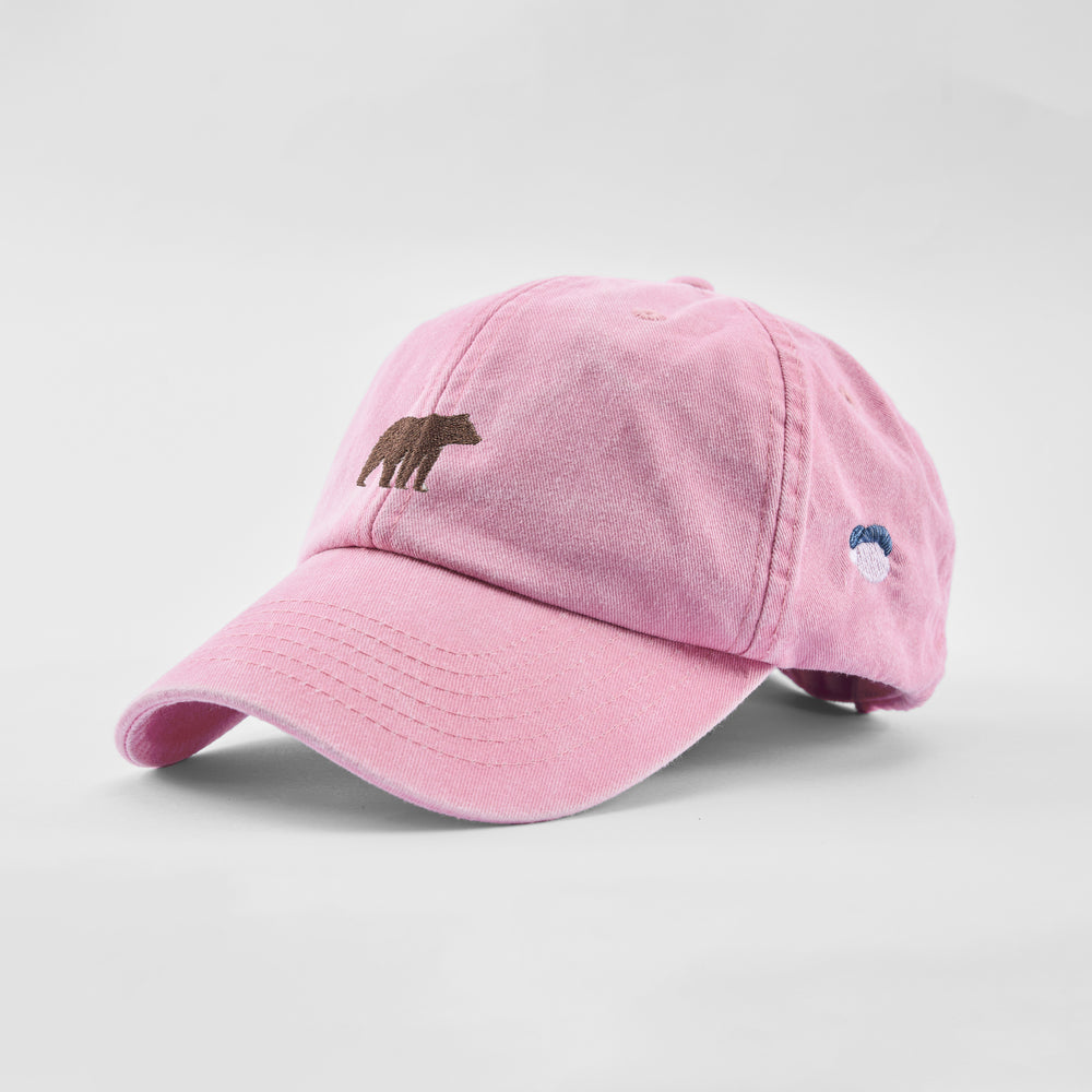 Cappellino vintage in cotone "Orso"