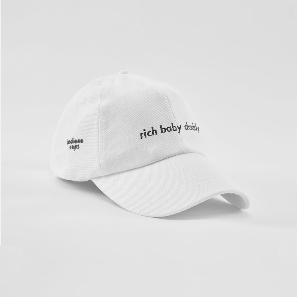 Cappellino in cotone "Rich baby daddy"