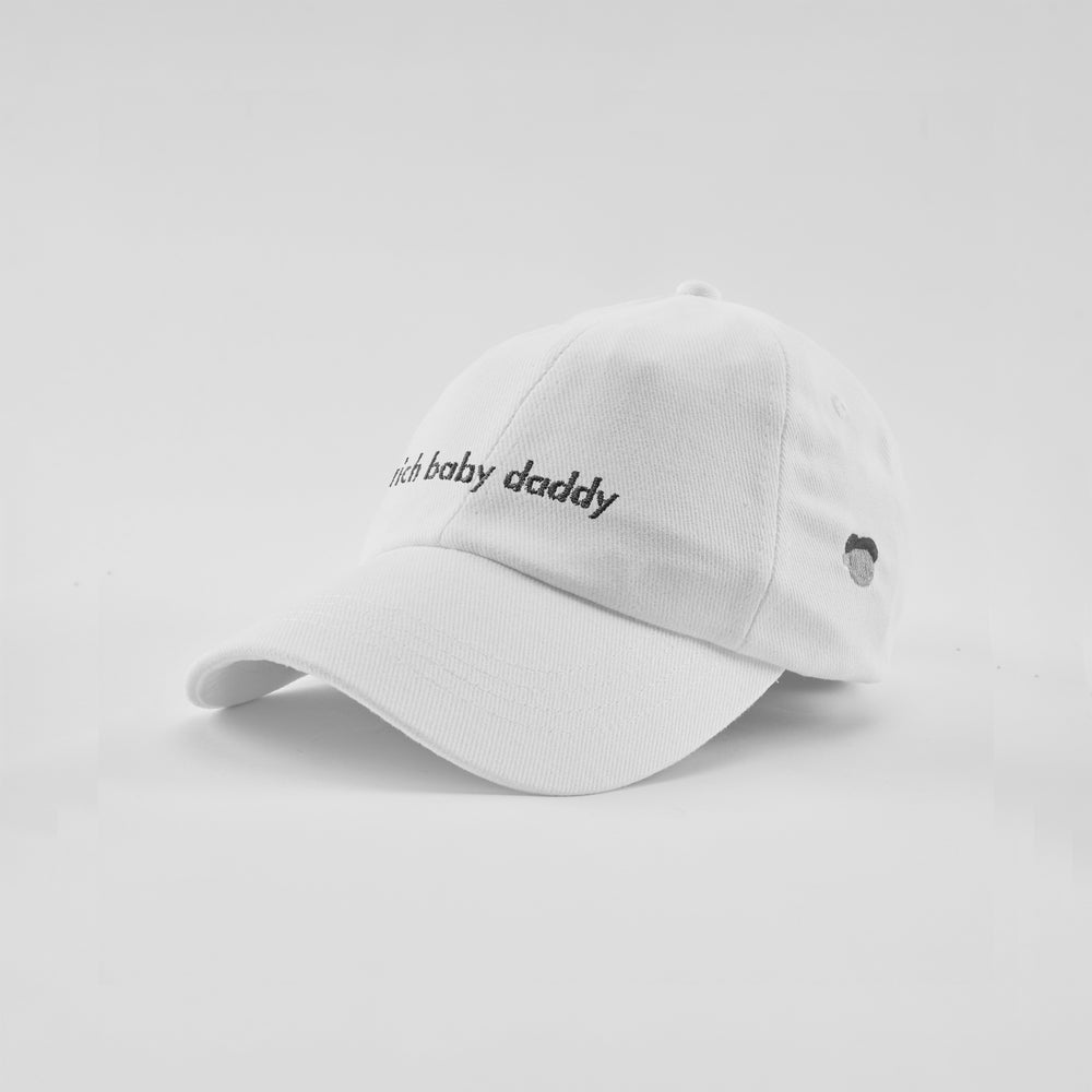 Cappellino in cotone "Rich baby daddy"