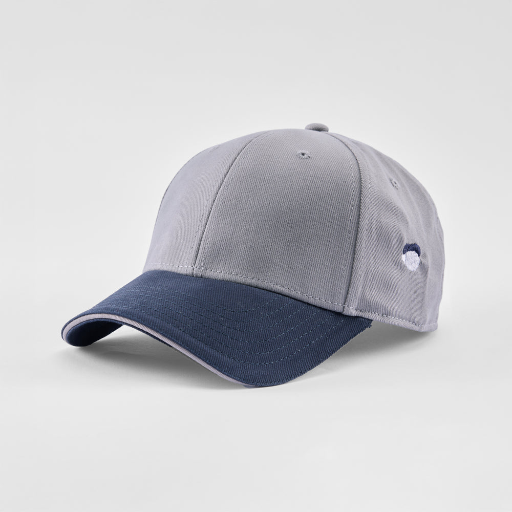 Cappellino in caldo cotone bicolore