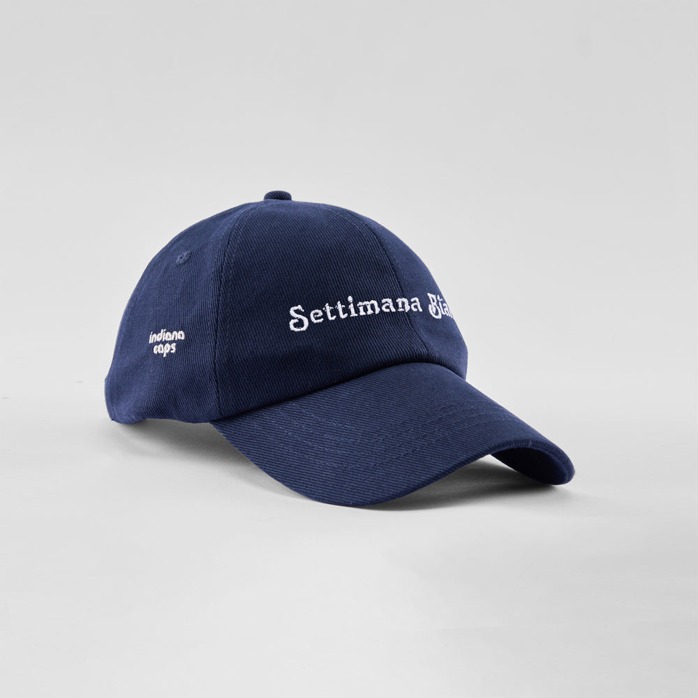 Cappellino in cotone "Settimana bianca"