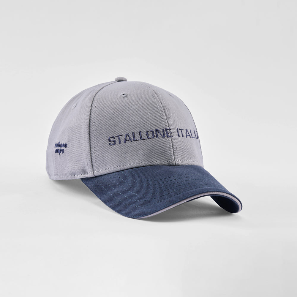 Cappellino bicolore in caldo cotone "Stallone Italiano"