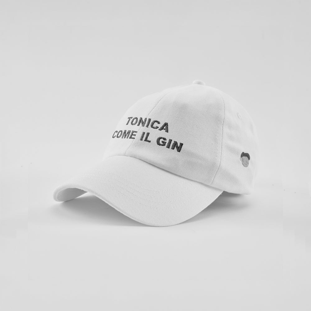 Cappellino in cotone "Tonica come il Gin"