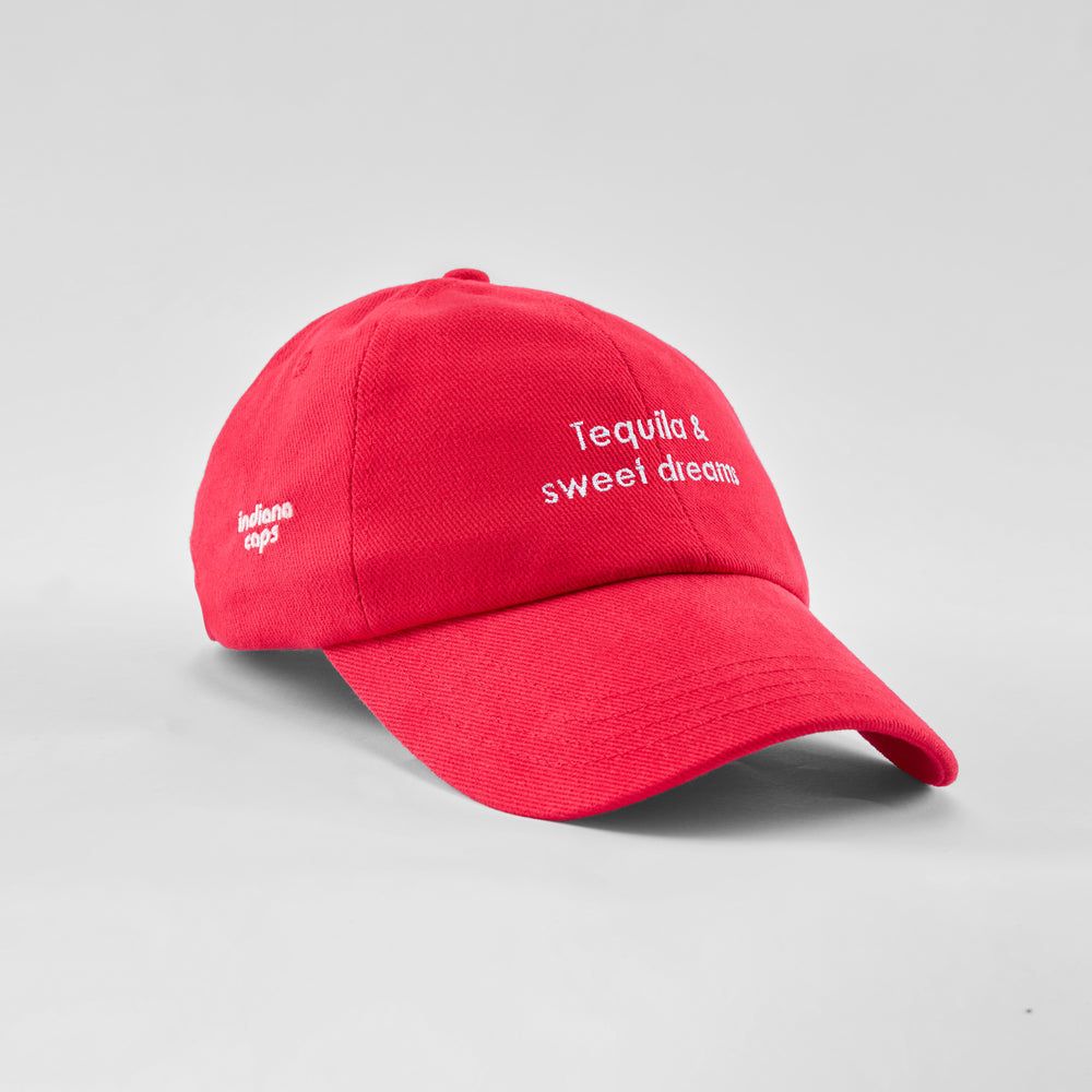 Cappellino in cotone "Tequila & sweet dreams"