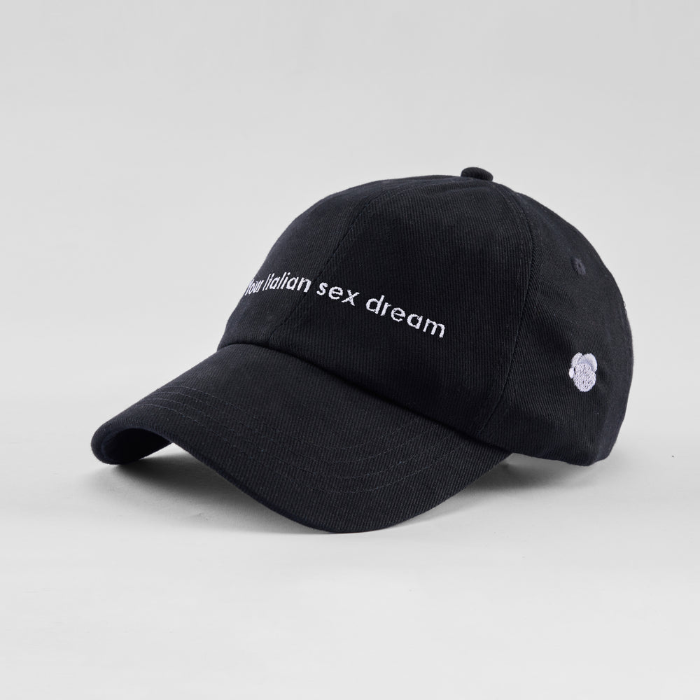 Cappellino in cotone "Your Italian sex dream"