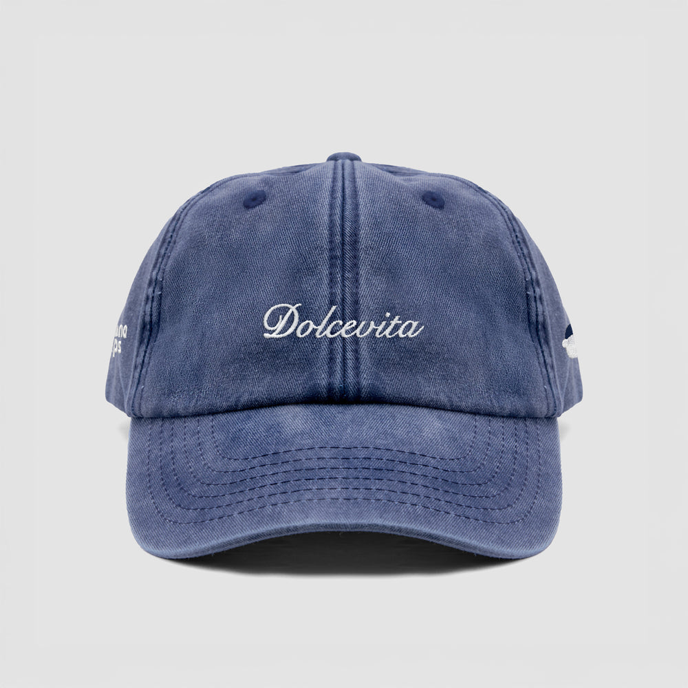 Cappellino vintage in cotone "Dolcevita" 2.0