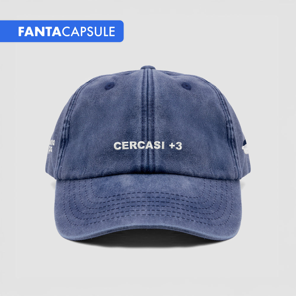 Cappellino vintage ''CERCASI +3''