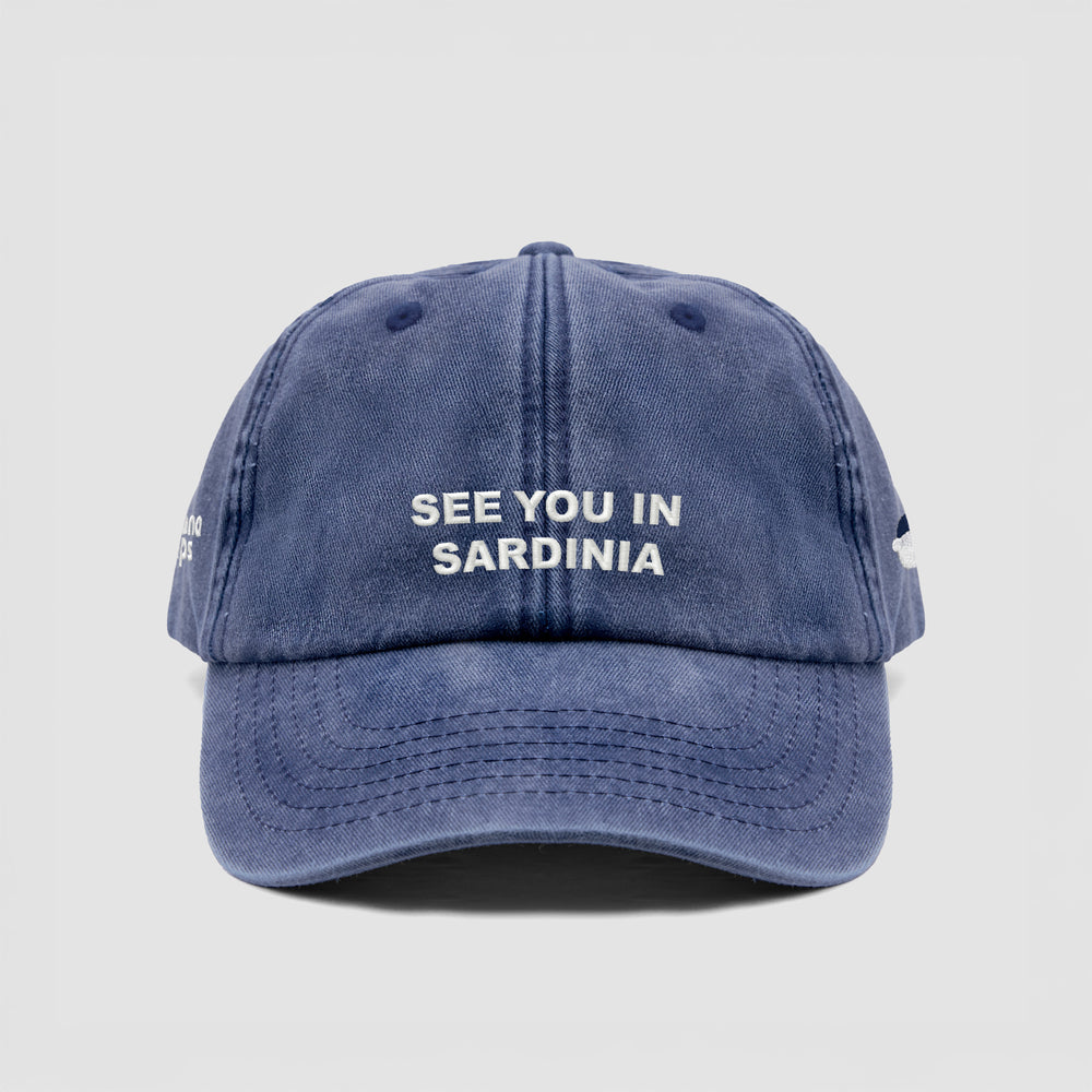 Cappellino vintage ''SEE YOU IN SARDINIA''