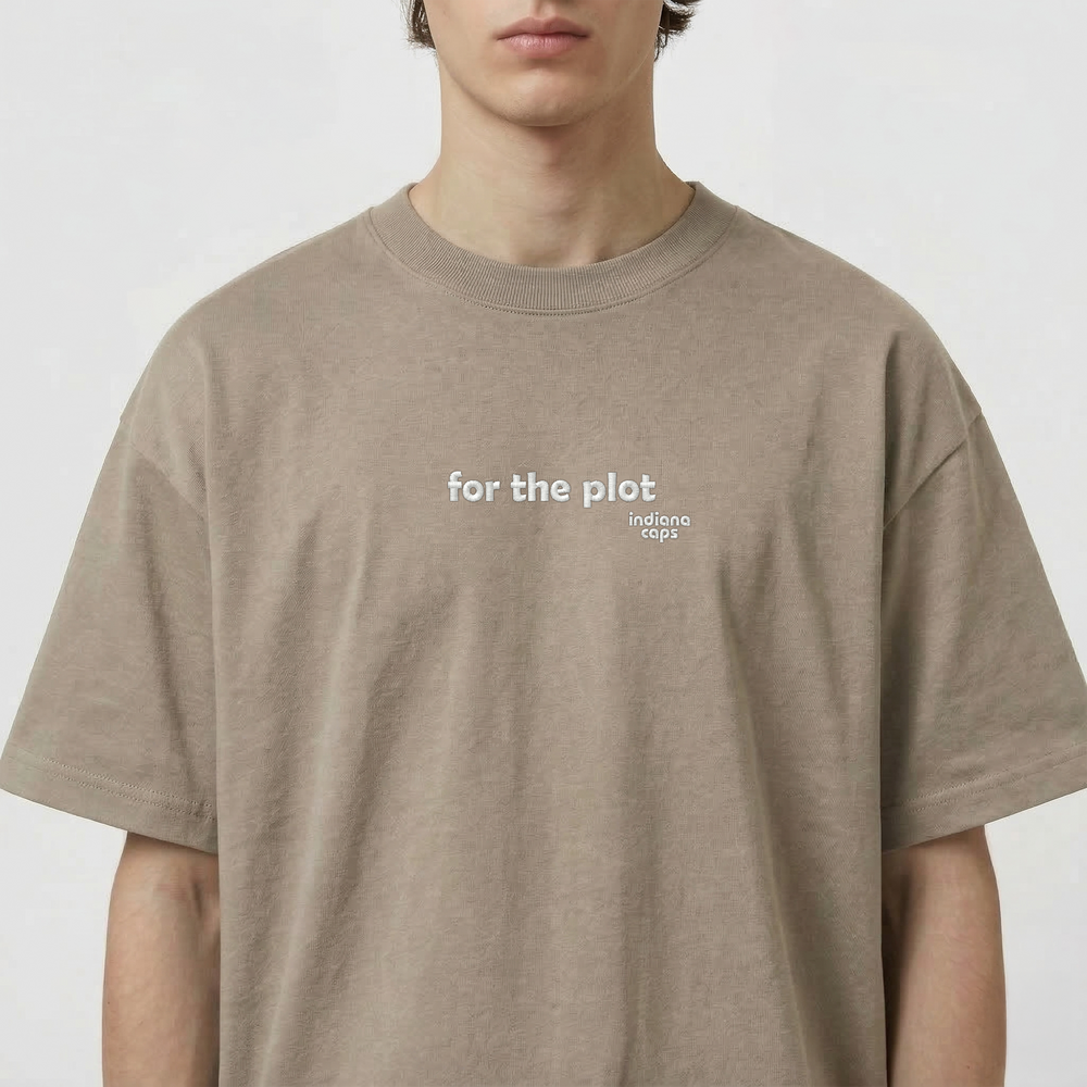 T-Shirt Oversize ''For the plot''