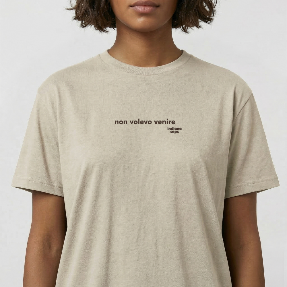 T-Shirt "non volevo venire"