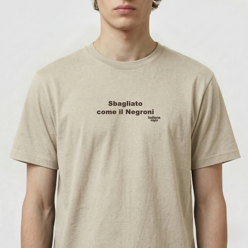 T-Shirt "Sbagliato come il Negroni"
