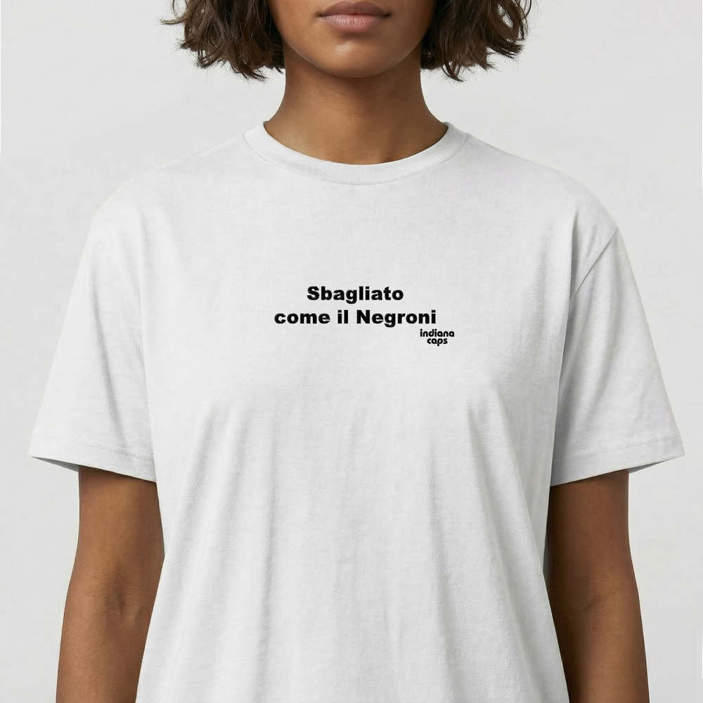 T-Shirt "Sbagliato come il Negroni"