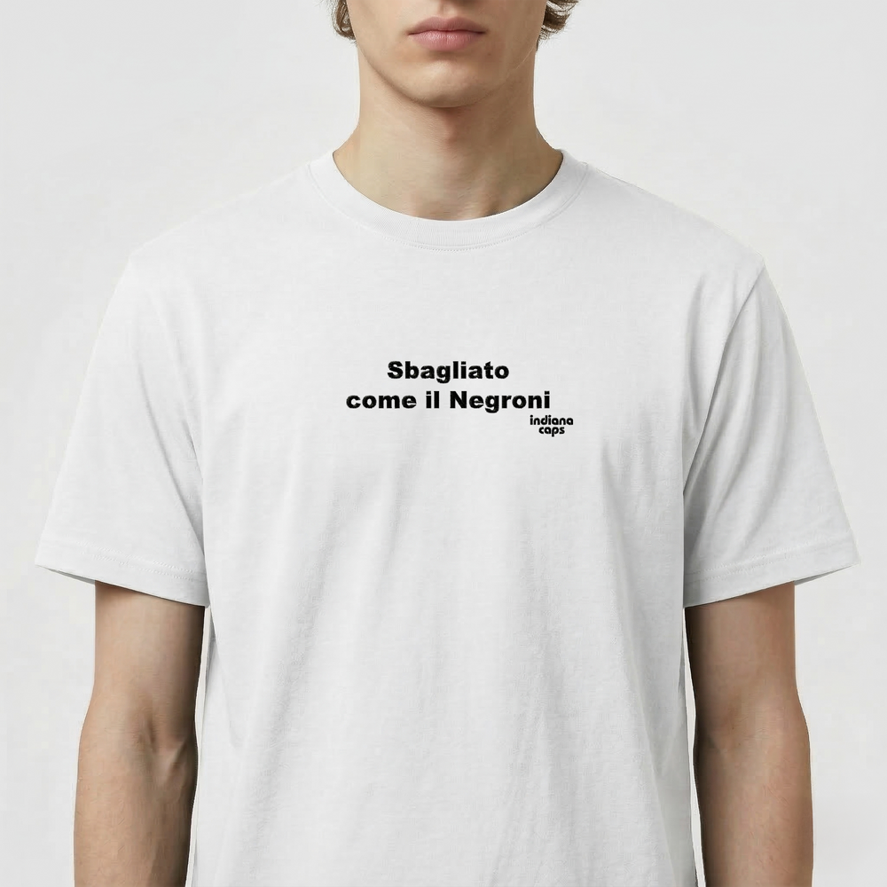 T-Shirt "Sbagliato come il Negroni"