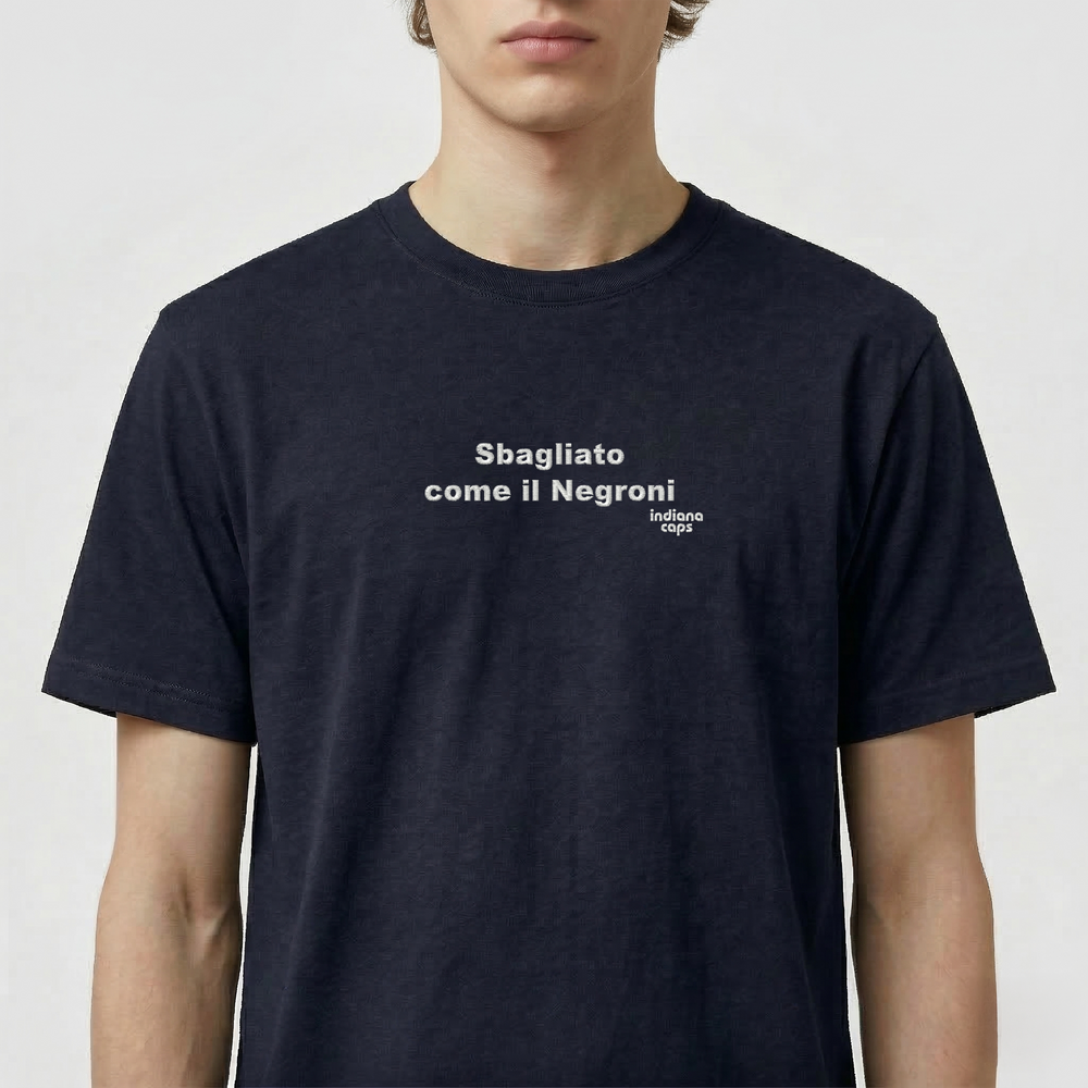 T-Shirt "Sbagliato come il Negroni"