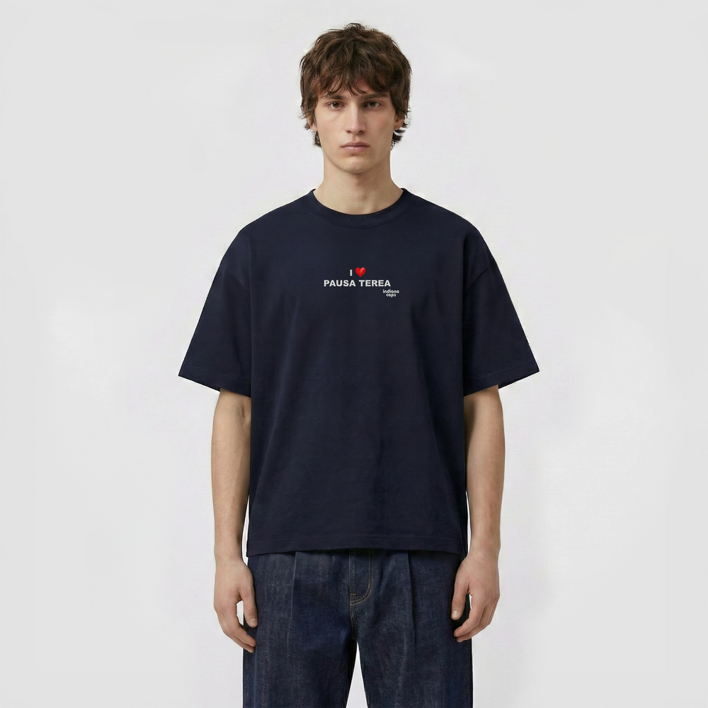 T-Shirt Oversize "I LOVE PAUSA TEREA"