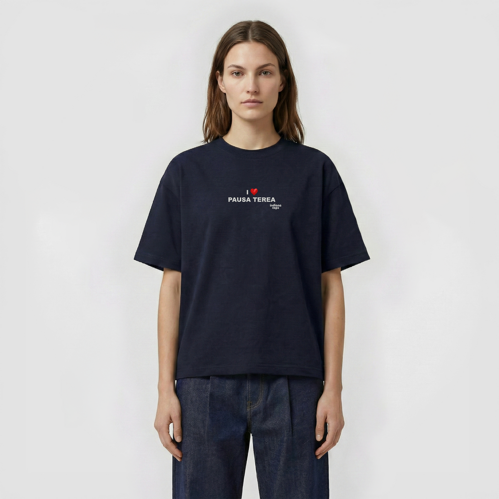 T-Shirt Oversize "I LOVE PAUSA TEREA"