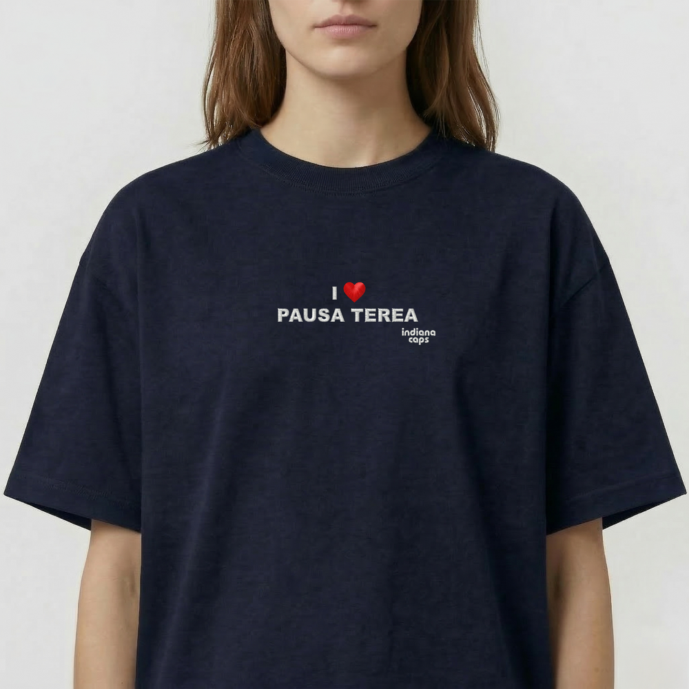 T-Shirt Oversize "I LOVE PAUSA TEREA"