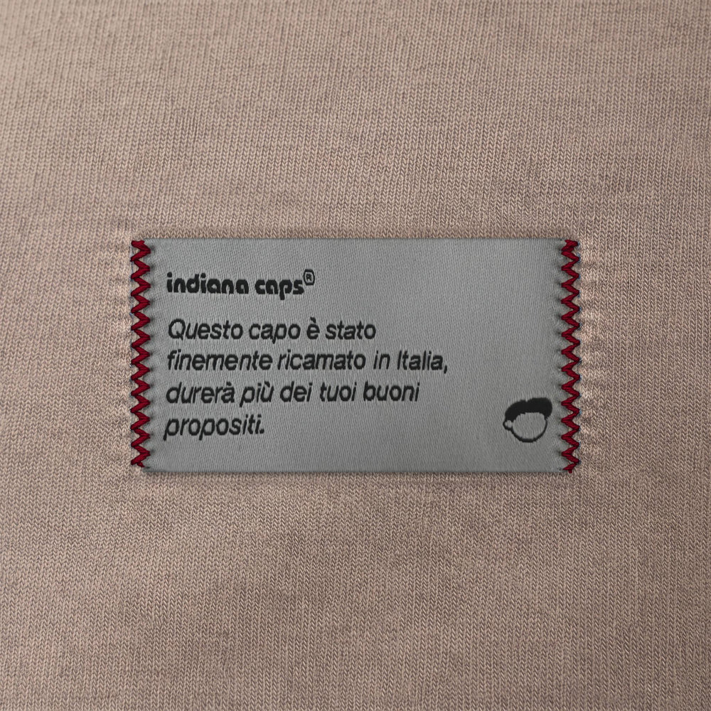 T-shirt your italian sex dream Beige - zoom etichetta