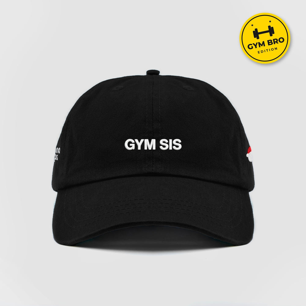 Cappellino GYM SIS Nero - fronte