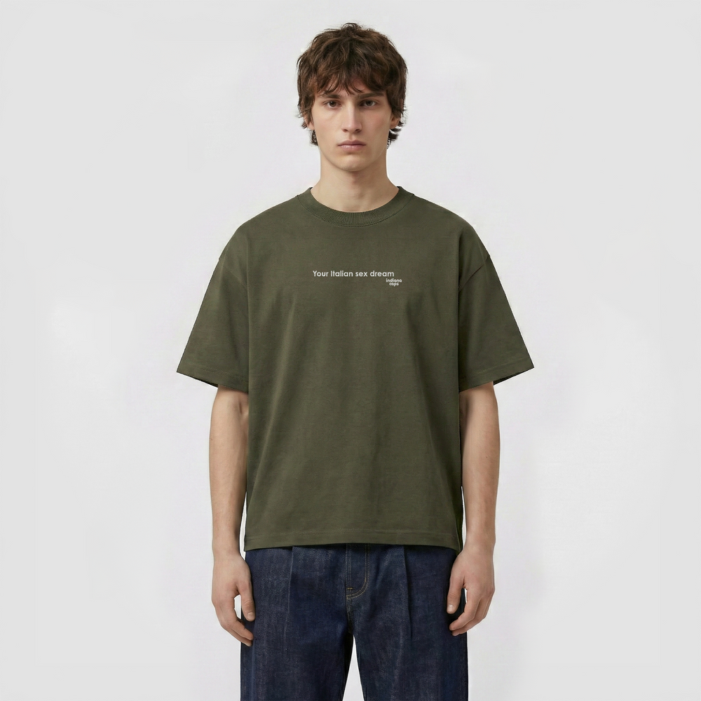 T-Shirt Oversize "Your Italian sex dream"