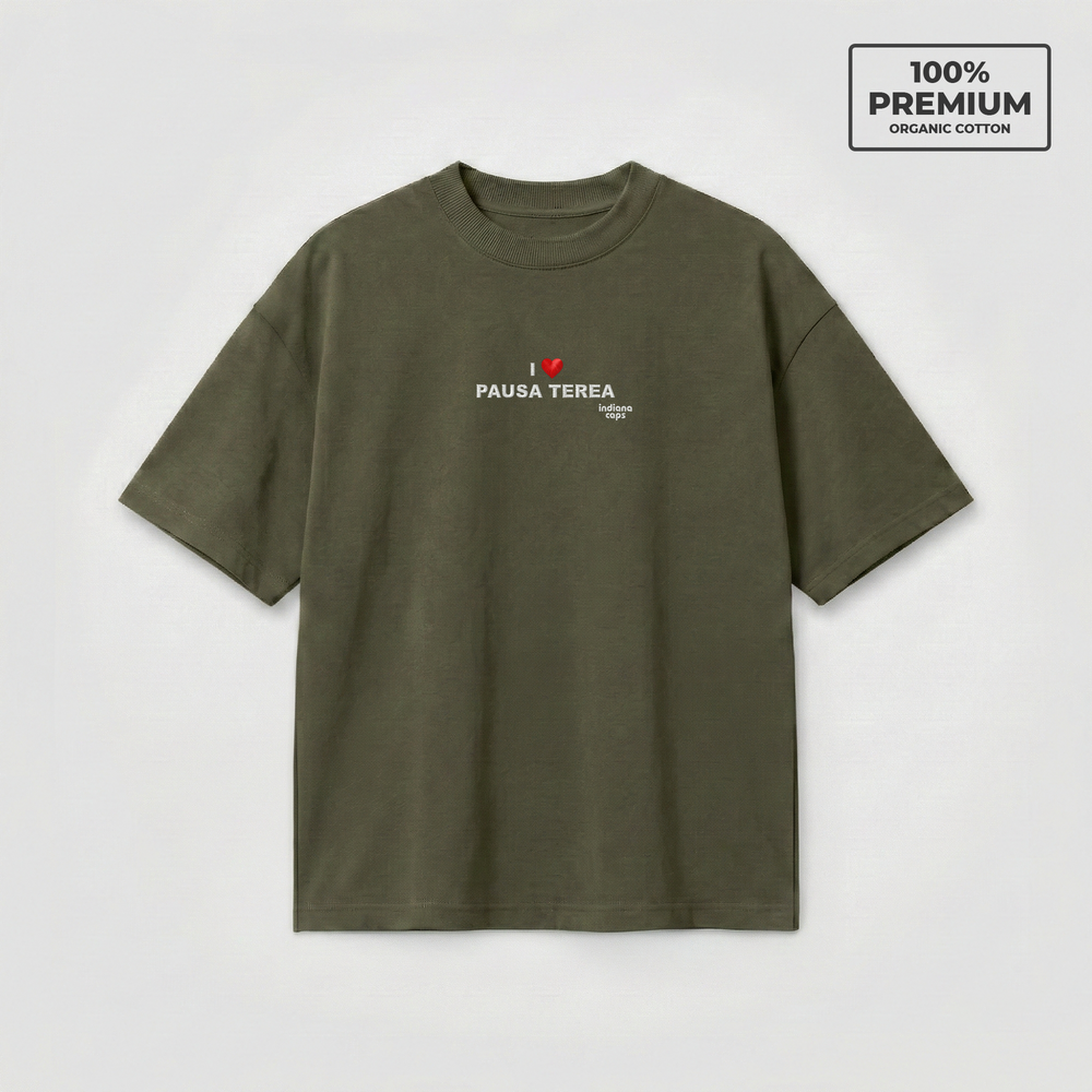 T-Shirt Oversize "I LOVE PAUSA TEREA"